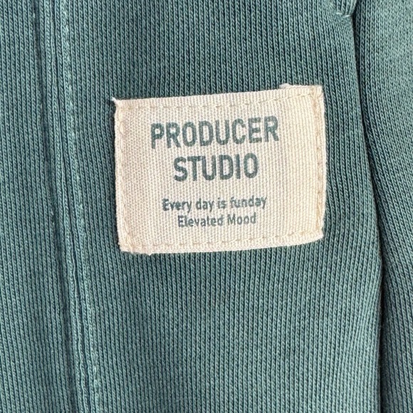 ZARA Kids Joggers 7–8 Green Sweatpants NWT Elastic Waist unisex cotton blend - Picture 4 of 11